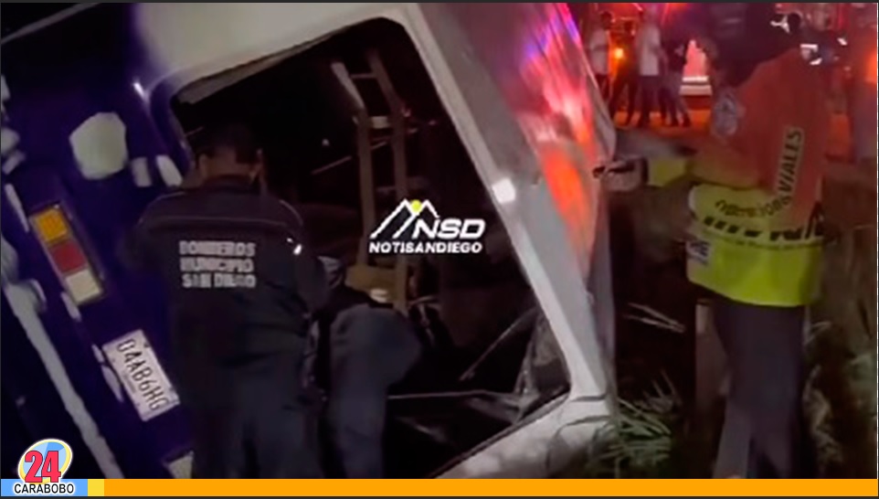 Accidente en la Variante Bárbula Guacara